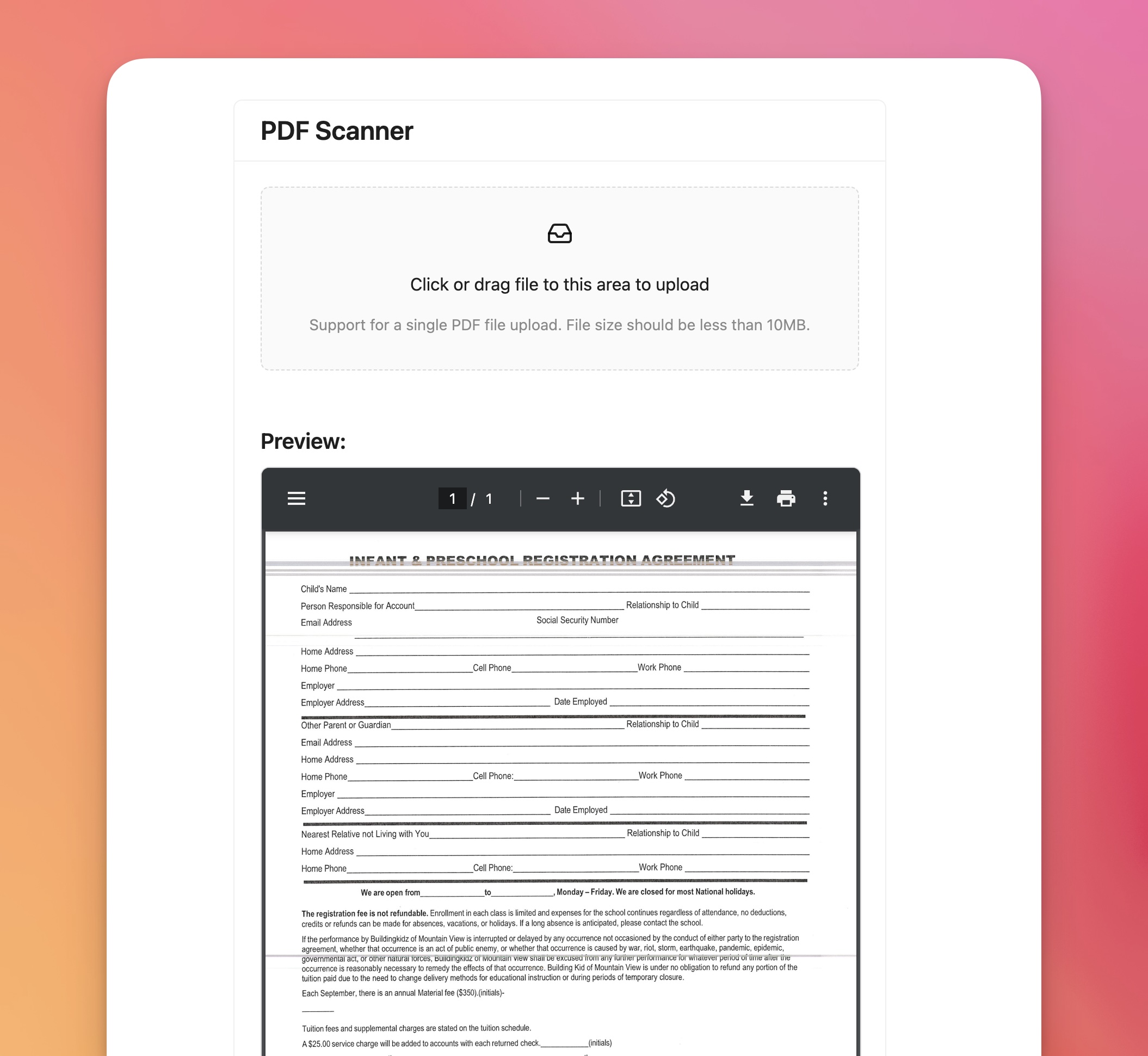 PDF Scanner